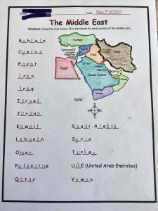 Read more about the article School In Kuwait Fires Ex-pat Teacher For Showing Map Of Israel