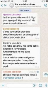 Read more about the article Maradonas Kids Considered Looking For New Doctor In Leaked WhatsApp Chat