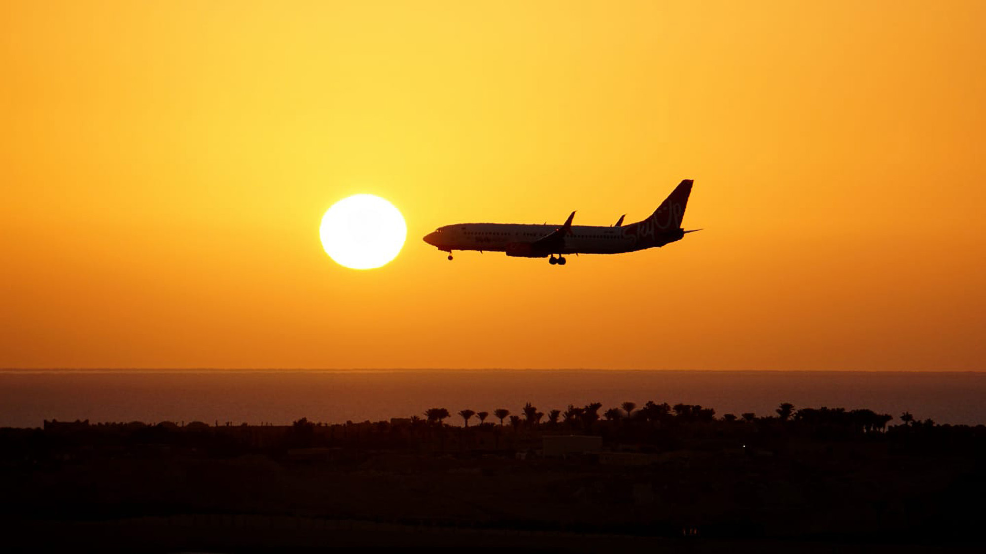 Read more about the article After Year of Early Starts Photographer Gets Perfect Shot Of Landing Plane At Sunrise