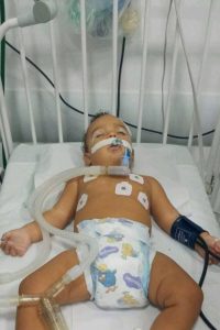 Read more about the article Coma Baby Who Fell From Sisters Arms And Hit Head On Floor Now Stable