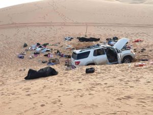 Read more about the article Bodies Of 8 Sudanese Family Members Found In Libyan Desert After Car Broke Down