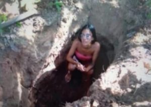 Read more about the article Last Photo Of Teen As She Crouches In Shallow Grave Before Being Shot By Boyfriend