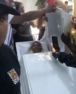 Read more about the article Woman Spends Hours In Coffin During Fake Funeral As Loved Ones Pretend To Mourn