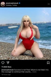 Read more about the article Ex Human Ken Doll Sunbathes On Turkish Beach As Barbie