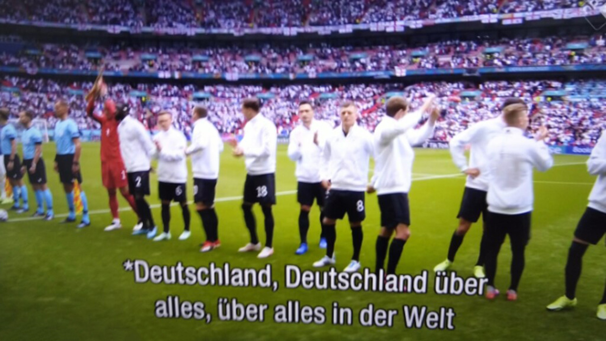 Read more about the article TV Subtitles Accidentally Include Nazi Verse During German National Anthem At Euros Game