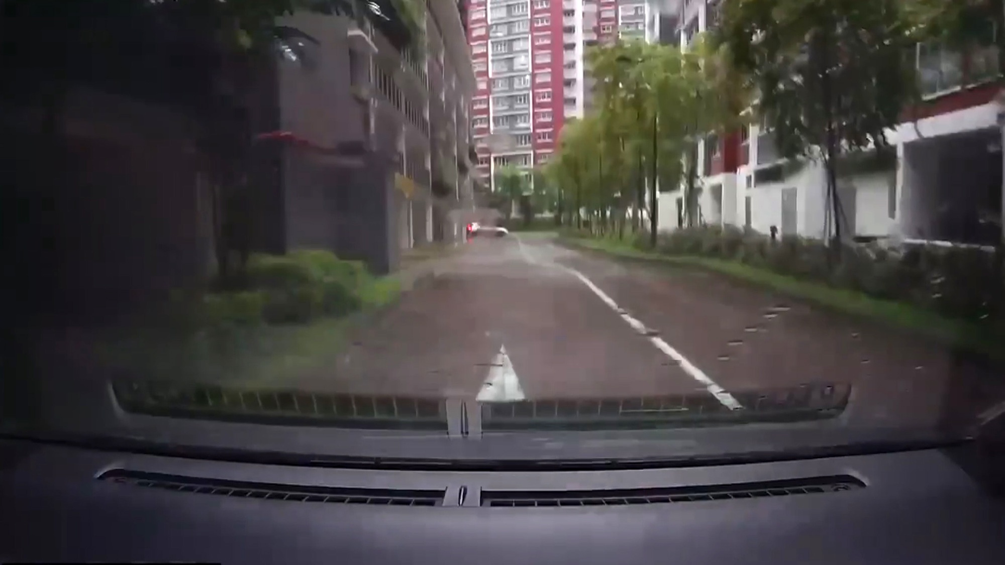 Read more about the article Dashboard Cam Captures Manhole Explosion That Sent Bricks Flying In Singapore