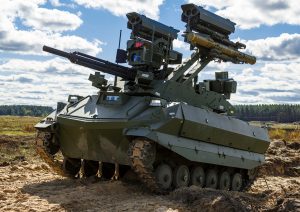 Read more about the article New Images Have Emerged Of Russias State Of The Art Robot Terminator Tank Being Tested During Military Exercise