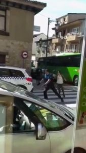 Read more about the article Spanish Cops Tackle Knife Wielding Woman Doctor Who Stabbed Two Supermarket Employees