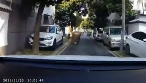 Read more about the article Mysterious Shining Metal Cylinder Falls From Sky And Lands In Road In Front Of Shocked Driver
