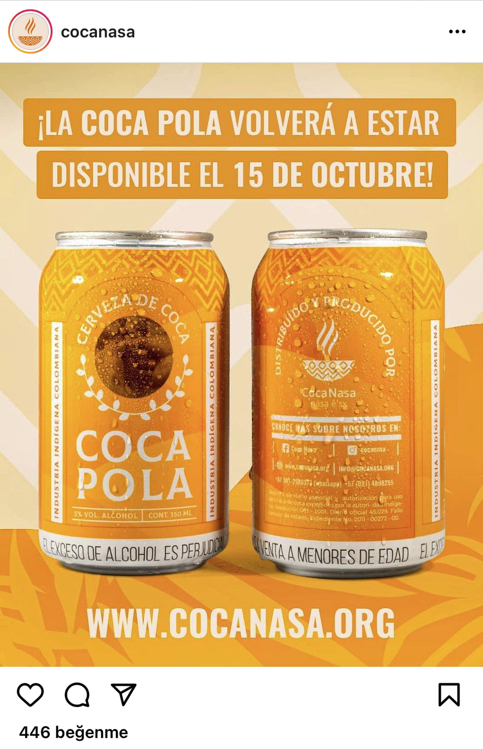 Read more about the article Coca Cola Threatens To Sue Indigenous Colombian Beer Brand Coca Pola