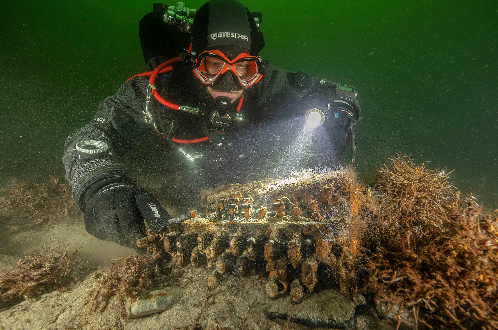 Read more about the article Experts Bid To Restore Seven Nazi Enigma Machines From World War II Recovered From Bottom Of The Sea