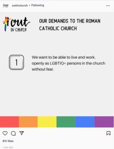 Read more about the article Over 120 German Catholic Priests Come Out As Queer And Launch OutInChurch Campaign To End LGBTIQ+ Discrimination