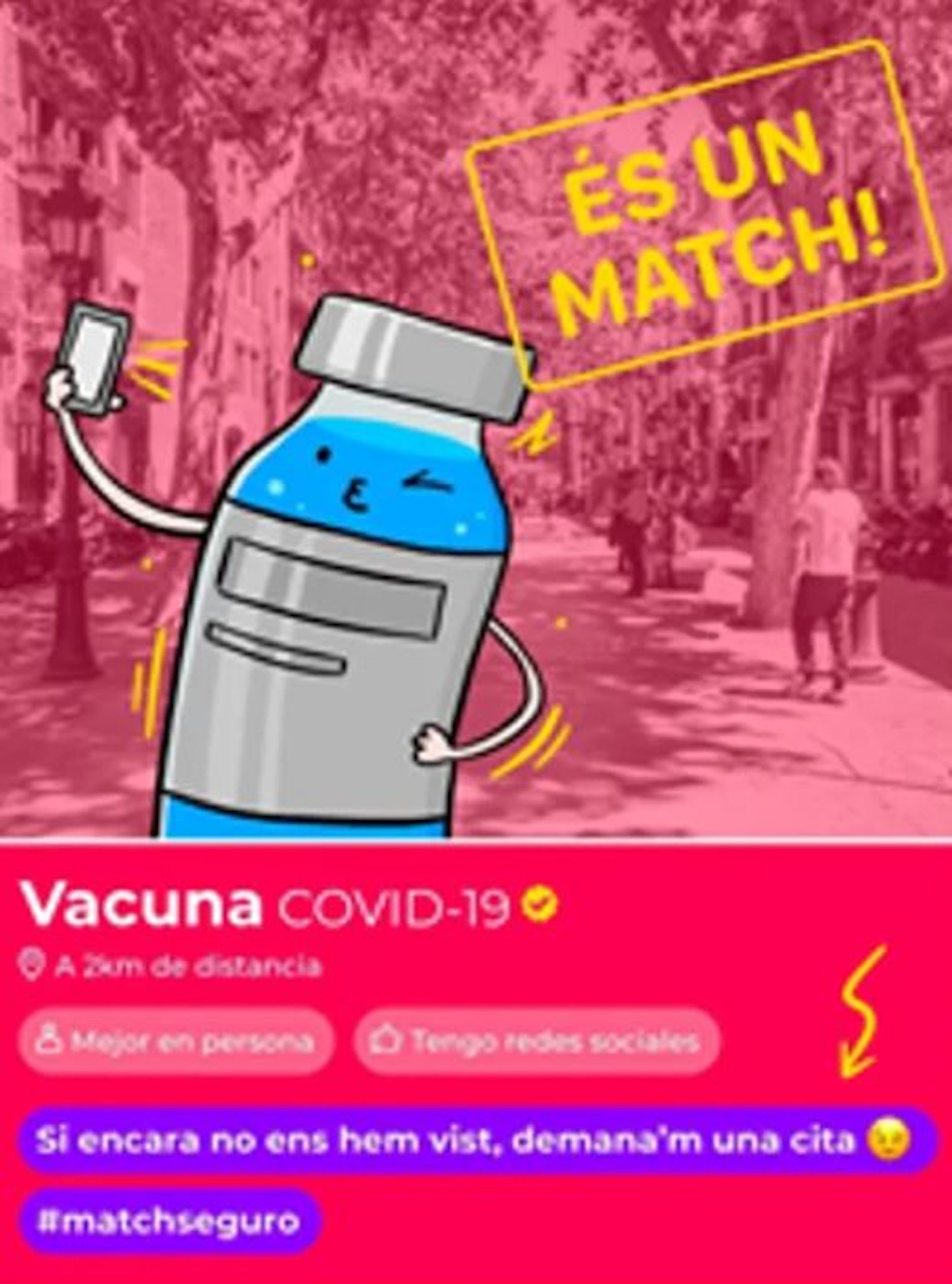 Read more about the article Catalonian Government Uses Tinder To Promote COVID Jab Among Young Adults