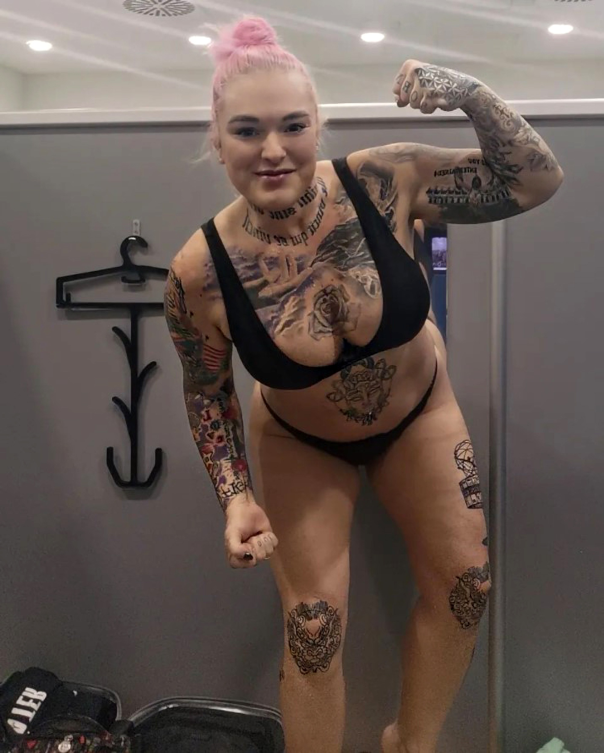 Read more about the article Tattooed Wrestler Who Has Not Had Sex For 2 Years Says Shes Just Woman Who Needs Love And Wouldnt Kick Dwayne Johnson Out Of Bed