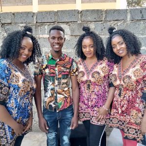 Read more about the article FOURS A PARTY: Lucky Kenyan Man Says Satisfying His Identical Triplet Fiancees Is No Big Deal