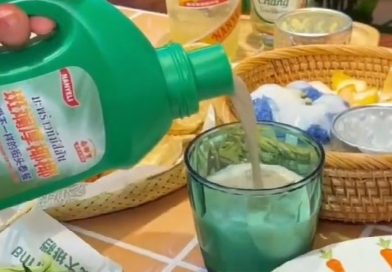 IT WON’T WASH: Fury Over Sales Stunt To Put Milk Tea In Detergent Bottles