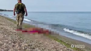 Read more about the article WAR IN UKRAINE: Man Swimming At Odesa Beach Blows Up In Front Of His Horrified Family