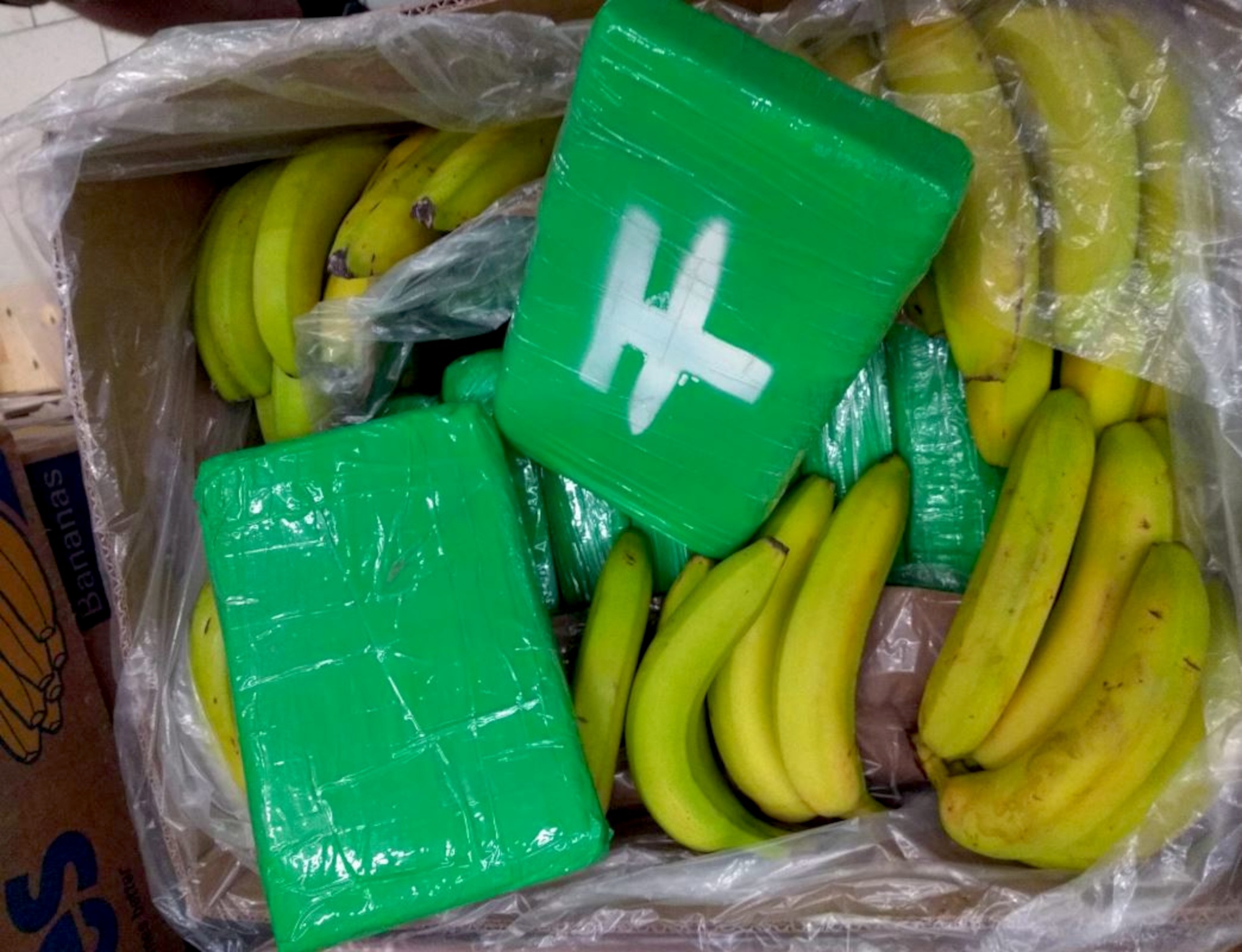 Read more about the article BANANAS PLAN: Drug Smugglers Slip Up As Cocaine Worth EUR 80M Is Delivered To Supermarkets By Mistake