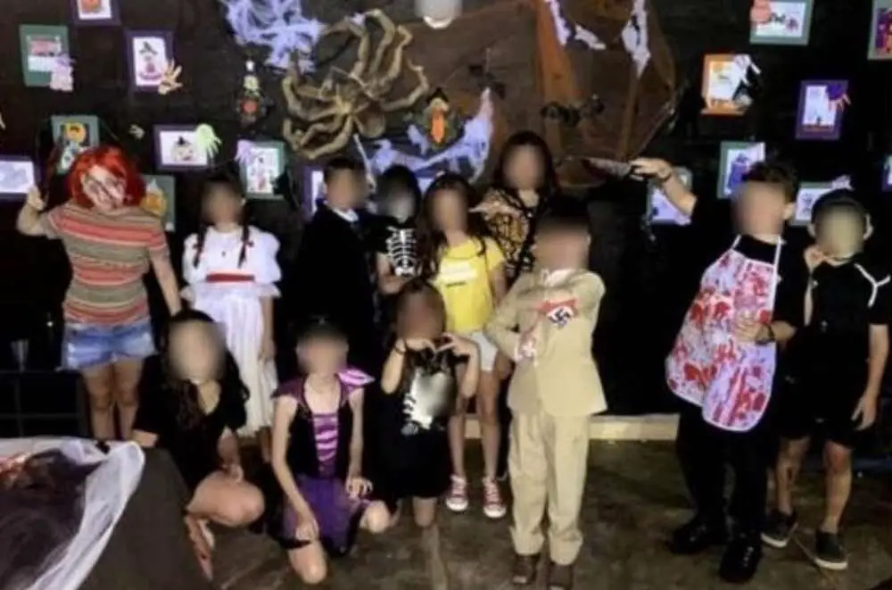 Read more about the article LITTLE HITLER: Fury Over Boy From Brazil In School Party Halloween Adolf Outfit