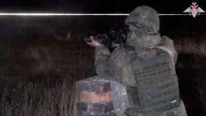 Read more about the article Wandering Around In The Dark – Mobilised Russians Undergo Night Combat Training