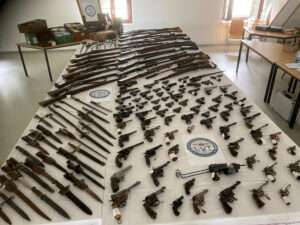 Read more about the article GUN FOR GOOD: OAP’s Hoard Of More Than 100 Guns Seized