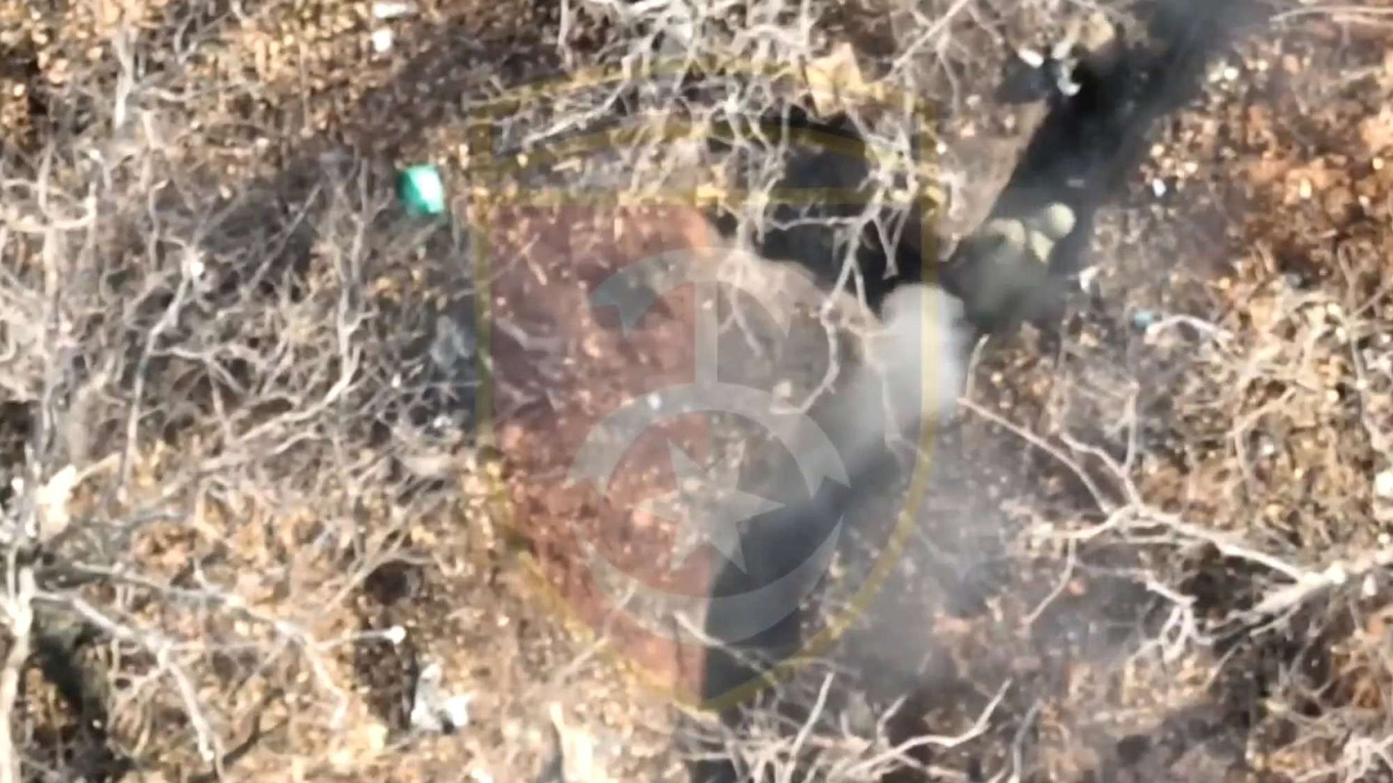 Read more about the article Ukrainian Drones Drop Bombs On Russian Soldiers Running And Hiding In Donetsk Trenches