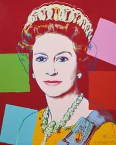 Read more about the article PIECE OF ART HISTORY: Andy Warhol Piece Of Queen Elizabeth II For Her 25th Coronation Anniversary Goes Under The Hammer