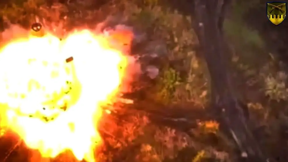 Read more about the article Ukrainian Forces Destroy Russian Tanks And Infantry