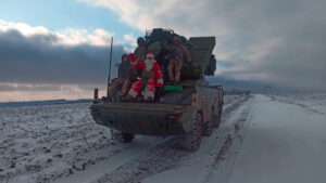 Read more about the article Ukrainian Father Christmas Trades In Sleigh For 9K33 Osa Surface-To-Air Missile System