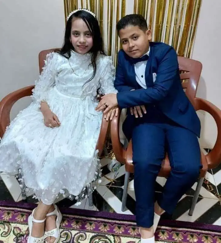 Read more about the article CHILD MARRIAGE: Boy, Aged 12, Causes Shock With Engagement To Girl, Aged 10, In Egypt