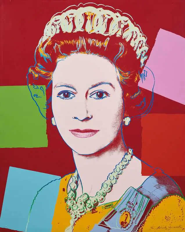Read more about the article QUEEN LIZ: Andy Warhol’s Queen Elizabeth II 25th Coronation Anniversary Piece Fetches GBP 234,000 At Auction