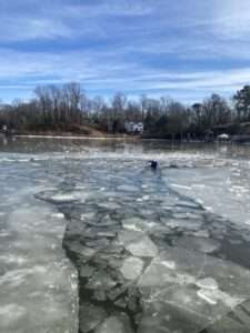 Read more about the article FALL GUY: Kayakers Save Lone Pilot From Icy Creek After Plane Crash In Maryland