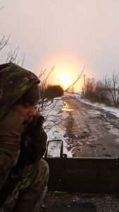 Read more about the article Ukrainian Soldiers Detonate Unexploded Russian Mines In Huge Explosion