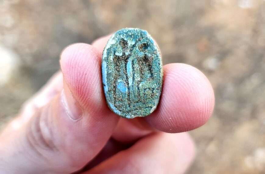 ANCIENT SEAL DISCOVERED: 3,000-Year-Old Scarab Seal Found During School Field Trip Was Mistaken For Toy