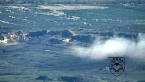 Read more about the article Ukrainian Artillery Destroys Russian Positions Near Bakhmut