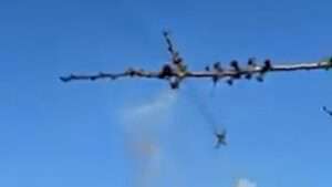 Read more about the article Ukraine Shows Its Su-25 Fighter Jets In Action In Skies Above Donetsk