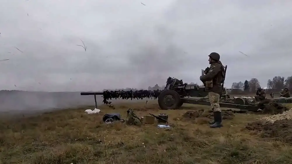 Read more about the article Ukrainian Troops Take Part In Combat Training In Western Ukraine