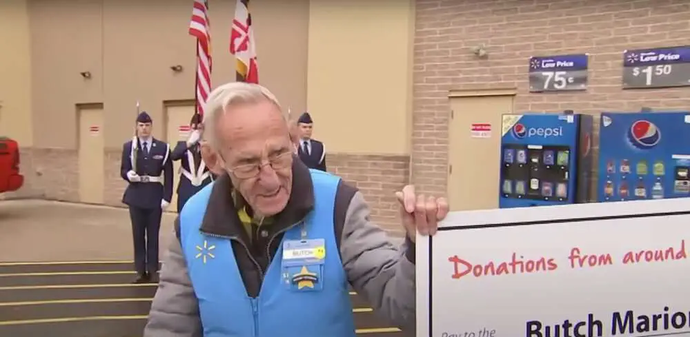 Read more about the article VET’S WONDERFUL: Army Veteran, 82, Retires From Walmart After Stranger’s USD 114k Fundraiser