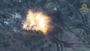 Read more about the article Russian Soldier Drags Lifeless Comrade After Ukrainian Troops Hit Military Equipment And Vehicles In Donetsk