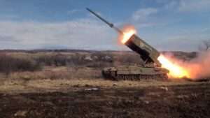 Read more about the article Russia Says It Has Fired At Ukrainian Military Positions Using MLRS And Thermobaric Weapons