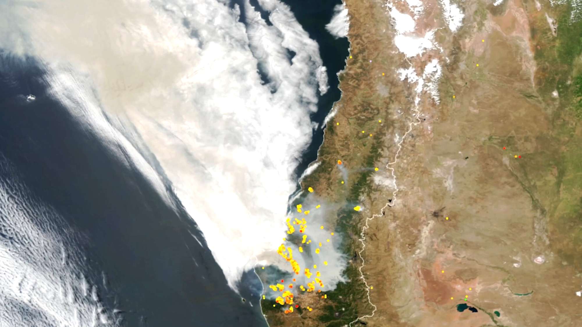 Read more about the article Satellites Are Saving Lives In Battle Against Chile’s Wildfires
