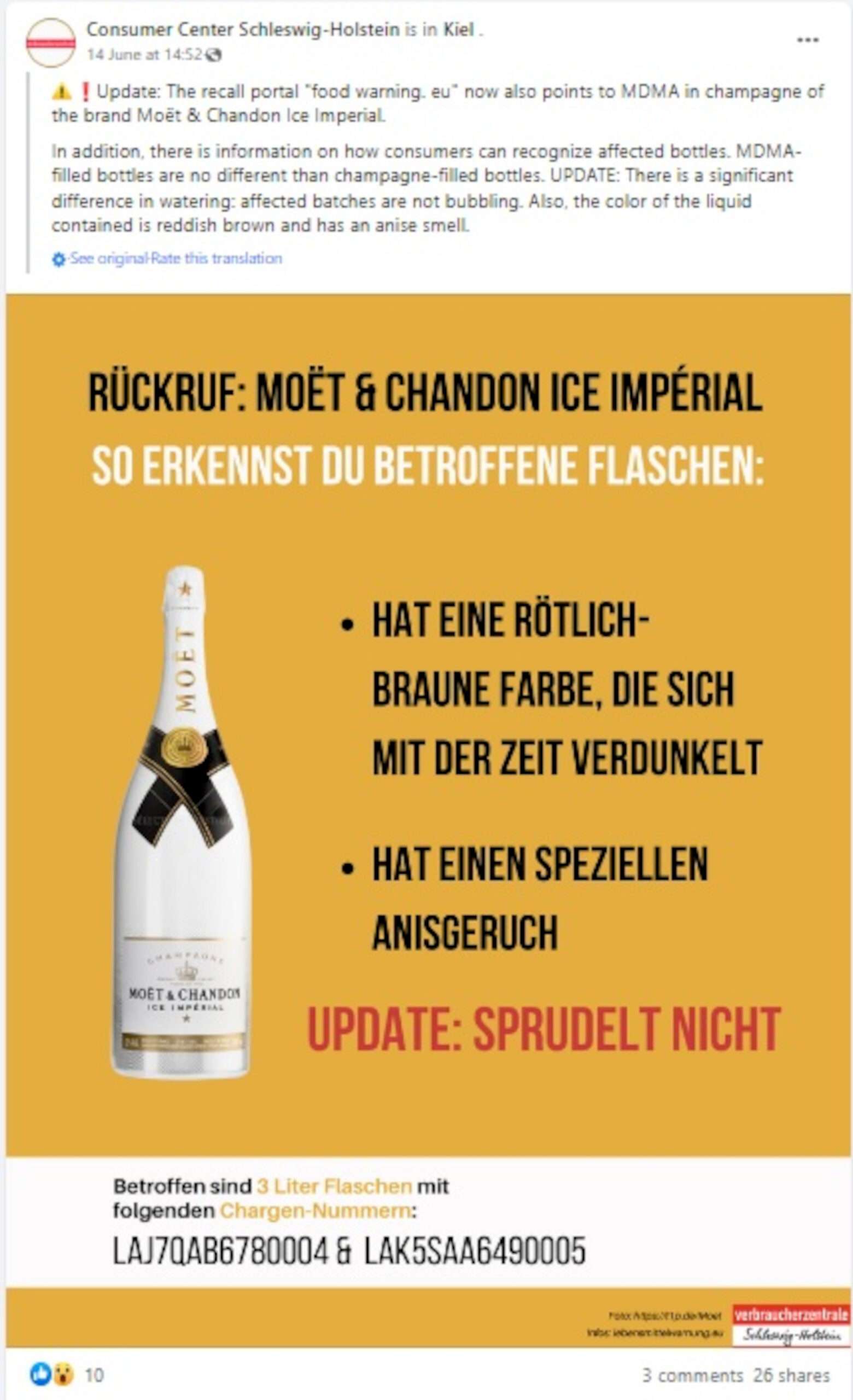 Read more about the article New Bottles With Ecstasy-Spiked Killer Champagne Appear Throughout Germany