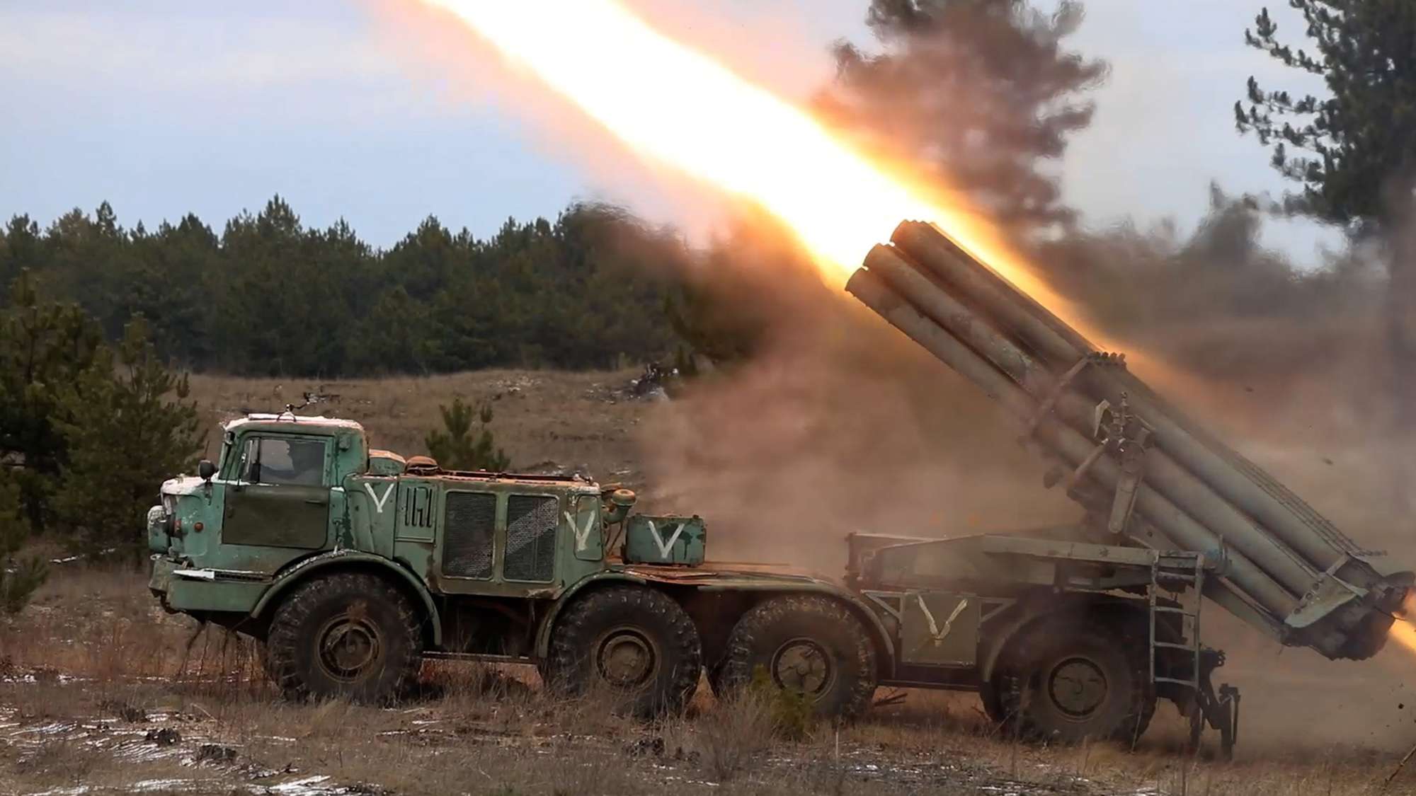 Read more about the article Russia Says It Hit Ukrainian Positions With Uragan And Grad Multiple Launch Rocket Systems