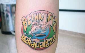 Read more about the article No Regrets Over ‘Blink-182 Lollapalooza’ Tat Despite Band’s Pull-Out