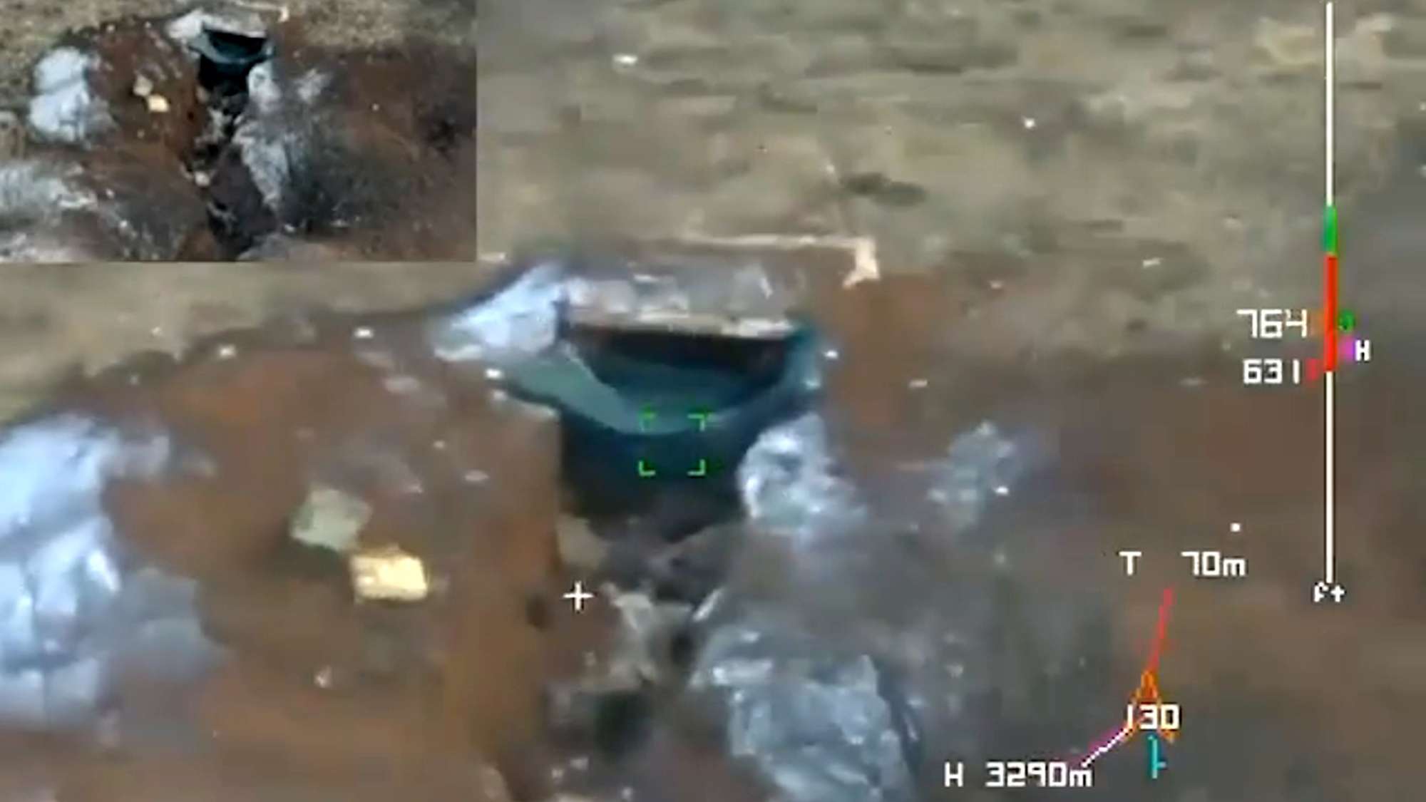 Read more about the article Ukrainian Special Forces Kamikaze Drone Hits Russian Soldiers In Dugout