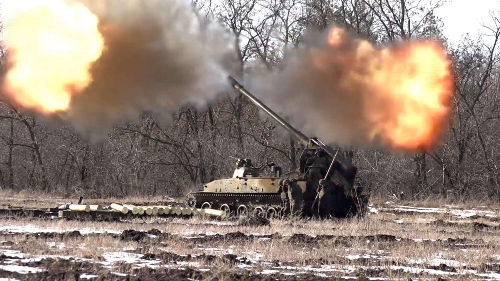 Read more about the article Russia Says It Has Hit Ukrainian Military Positions Using Self-Propelled Guns And Howitzers
