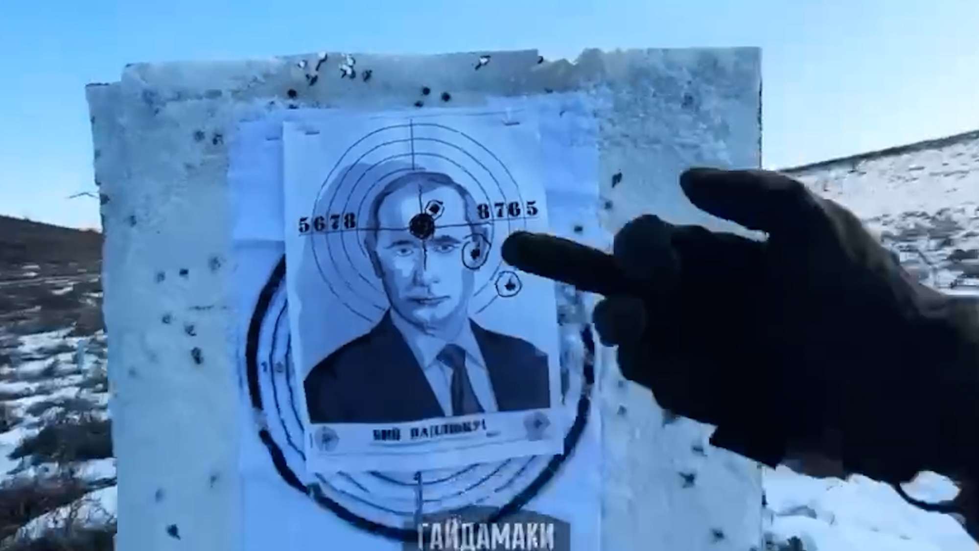 Read more about the article Ukrainian Sniper Practices Sharpshooting Skills With Target Of Putin’s Face