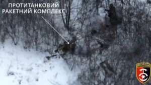 Read more about the article Ukrainian Tank Survives Ambush Attempt After Drone Spots Russian Anti-Tank Missile System Near Bakhmut