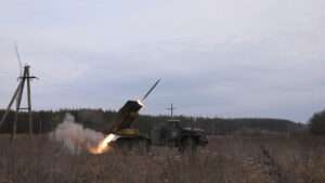 Read more about the article Russia Says It Attacked Ukrainian Positions Using Tornado-G Multiple Launch Rocket System