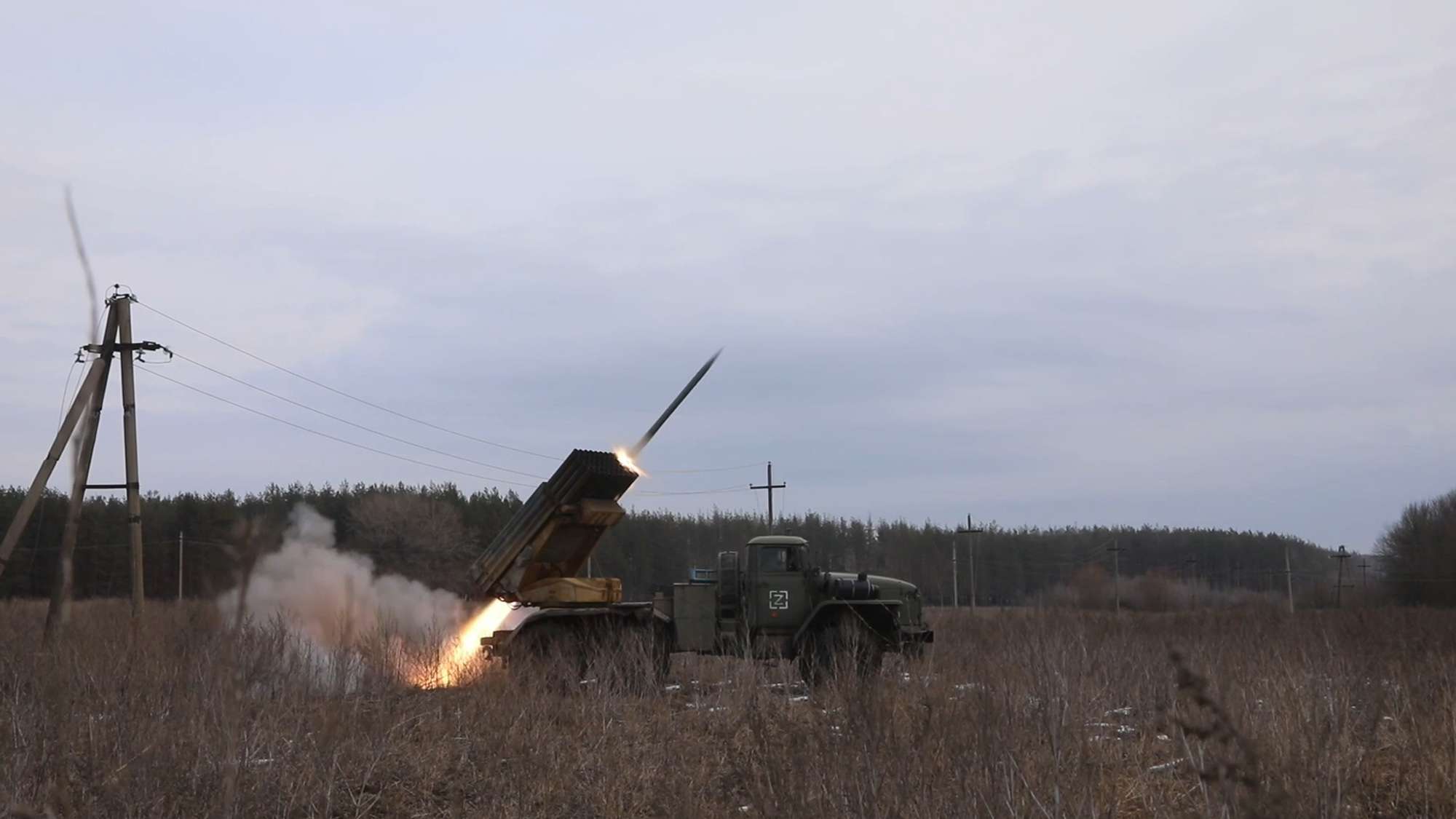 Read more about the article Russia Says It Attacked Ukrainian Positions Using Tornado-G Multiple Launch Rocket System